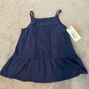 Girls 5T navy blue tank top